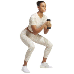 Adidas Womens/Ladies Camo All-Over Print Tight T-Shirt