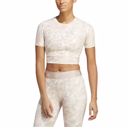 Adidas Womens/Ladies Camo All-Over Print Tight T-Shirt