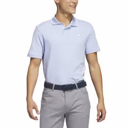 Adidas Mens Go-To Primegreen Golf Polo Shirt - XL, Blue