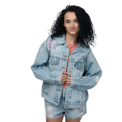 Levis Womens/Ladies 90's Trucker Jacket - 14 UK, Light Blue