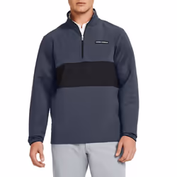 Under Armour Mens Storm Daytona Half Zip Sweatshirt - M, Grey