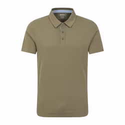 Mountain Warehouse Mens Hasst II Organic Polo Shirt - 4XL, Green