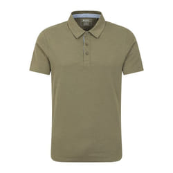 Mountain Warehouse Mens Hasst II Organic Polo Shirt - 4XL, Green