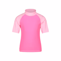 Mountain Warehouse Childrens/Kids UV Protection Rash Top - 5-6 Years, Bubble Pink