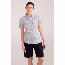 Mountain Warehouse Womens/Ladies Cotton Holiday Shirt - 8 UK, Light Khaki