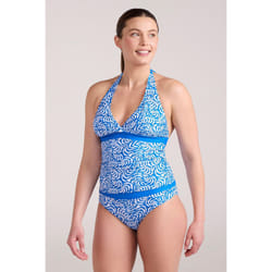 Mountain Warehouse Womens/Ladies Ocean Notion Tankini Set - 8 UK, Blue