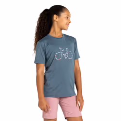 Dare 2B Childrens/Kids Amuse II Bicycle T-Shirt - 11-12 Years, Element Grey