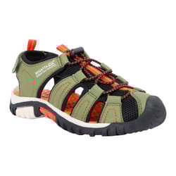 Regatta Childrens/Kids Westshore Sandals - 6 UK, Nephrite Green/Tango