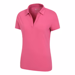 Mountain Warehouse Womens/Ladies UV Protection Polo Shirt - 4 UK, Bright Pink