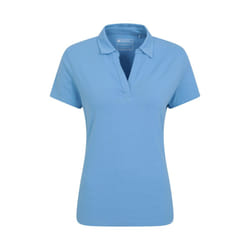 Mountain Warehouse Womens/Ladies UV Protection Polo Shirt - 6 UK, Bright Blue