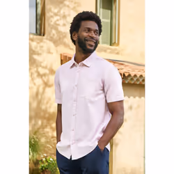 Mountain Warehouse Mens Lowe Linen Blend Shirt - M, Dusky Purple