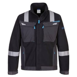 Portwest Mens WX3 Flame Resistant Work Jacket - XL, Black