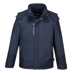Portwest Mens Radial 3 in 1 Jacket - XS, Dark Navy