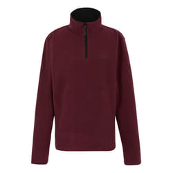 Regatta Great Outdoors Mens Thompson Half Zip Fleece Top - XXL, Dark Maroon