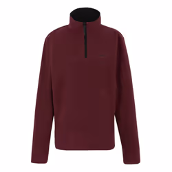 Regatta Great Outdoors Mens Thompson Half Zip Fleece Top - 3XL, Dark Maroon