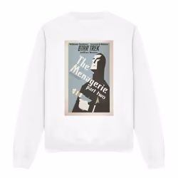 Star Trek Unisex Adult The Original Series Episode 12 Sweatshirt - XXL, White