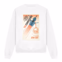 Star Trek Unisex Adult The Original Series Episode 32 Sweatshirt - L, White