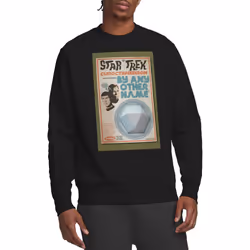 Star Trek Unisex Adult The Original Series Episode 51 Sweatshirt - XL, Black