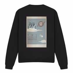Star Trek Unisex Adult The Original Series Episode 76 Sweatshirt - L, Black