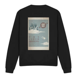 Star Trek Unisex Adult The Original Series Episode 76 Sweatshirt - L, Black