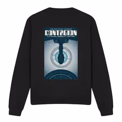 Star Trek Unisex Adult The Next Generation Season 2 Episode 11 Sweatshirt - L, Black