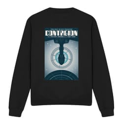 Star Trek Unisex Adult The Next Generation Season 2 Episode 11 Sweatshirt - L, Black