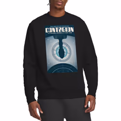 Star Trek Unisex Adult The Next Generation Season 2 Episode 11 Sweatshirt - L, Black