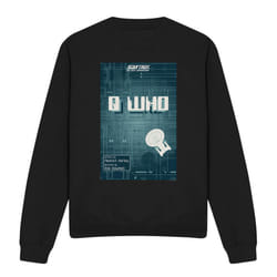 Star Trek Unisex Adult The Next Generation Season 2 Episode 16 Sweatshirt - XL, Black