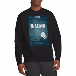 Star Trek Unisex Adult The Next Generation Season 2 Episode 16 Sweatshirt - XL, Black