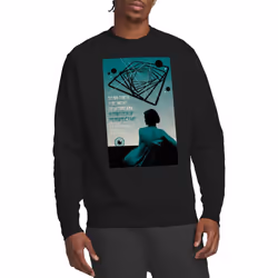 Star Trek Unisex Adult The Next Generation Season 3 Episode 14 Sweatshirt - L, Black