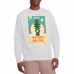 Star Trek Unisex Adult The Next Generation Season 3 Episode 19 Sweatshirt - M, White