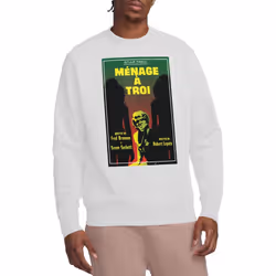 Star Trek Unisex Adult The Next Generation Season 3 Episode 24 Sweatshirt - XXL, White