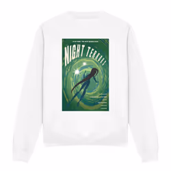 Star Trek Unisex Adult The Next Generation Season 4 Episode 17 Sweatshirt - L, White