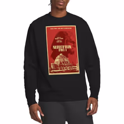 Star Trek Unisex Adult The Next Generation Season 4 Episode 26 Sweatshirt - XXL, Black