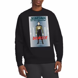 Star Trek Unisex Adult The Next Generation Season 5 Episode 5 Sweatshirt - XXL, Black