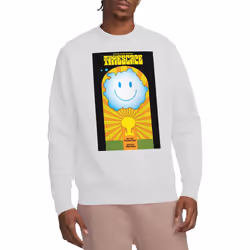 Star Trek Unisex Adult The Next Generation Season 6 Episode 25 Sweatshirt - XXL, White