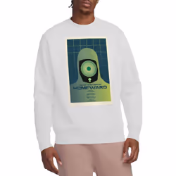 Star Trek Unisex Adult The Next Generation Season 7 Episode 13 Sweatshirt - L, White