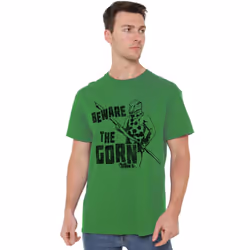 Star Trek Mens Beware the Gorn T-Shirt - 3XL, Kelly Green