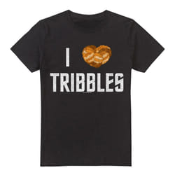 Star Trek Mens I Heart Tribbles T-Shirt - 3XL, Black