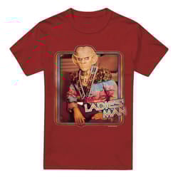 Star Trek Mens Ladies' Man T-Shirt - L, Cardinal