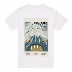 Star Trek Mens The Original Series Episode 1 T-Shirt - 4XL, White