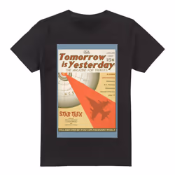 Star Trek Mens The Original Series Episode 19 T-Shirt - 5XL, Black