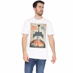 Star Trek Mens The Original Series Episode 26 T-Shirt - 5XL, White