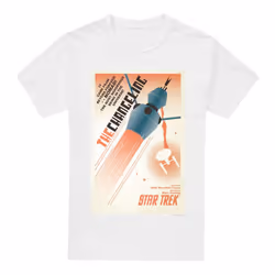 Star Trek Mens The Original Series Episode 32 T-Shirt - 5XL, White