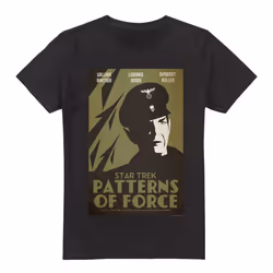 Star Trek Mens The Original Series Episode 50 T-Shirt - 4XL, Black
