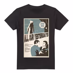 Star Trek Mens The Original Series Episode 78 T-Shirt - 5XL, Black