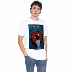 Star Trek Mens The Next Generation Season 1 Episode 6 T-Shirt - XXL, White
