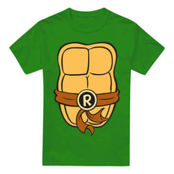 Teenage Mutant Ninja Turtles Mens Raphael Chest T-Shirt - 4XL, Kelly Green