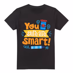 Blue's Clues & You! Mens You Sure Are Smart! T-Shirt - 4XL, Black
