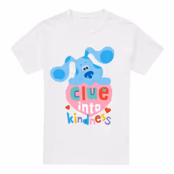 Blue's Clues & You! Mens Clue Into Kindness T-Shirt - 4XL, White